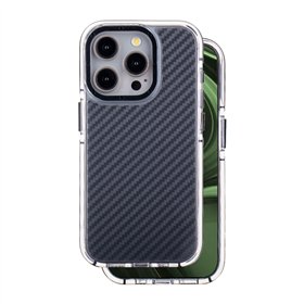 Acrylic Carbon case for iPhone 15 Pro 6,1&quot black