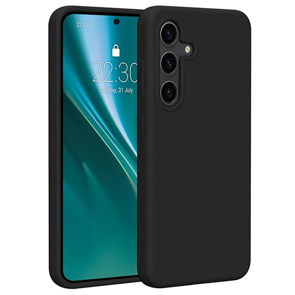 Etteri silikoninis dėklas Samsung Galaxy S24 juodas