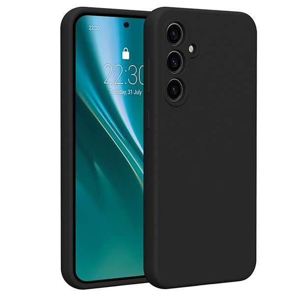 Etteri Silicone case for Samsung Galaxy S23 FE black