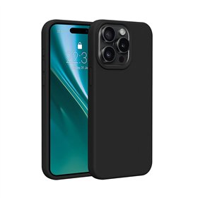 Etteri-silikonikuori iPhone 15 Pro 6.1":lle, musta