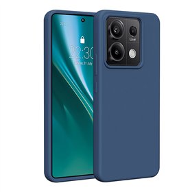 Etteri Silikoninis dėklas, skirtas Xiaomi Redmi Note 13 Pro 5G tamsiai mėlynas