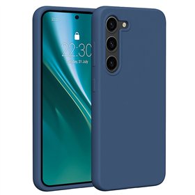 Etteri silikoninis dėklas Samsung Galaxy S23 tamsiai mėlynas