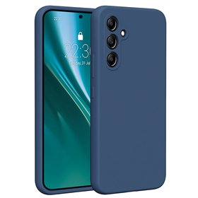 Etteri Silicone case for Samsung Galaxy A54 5G dark blue