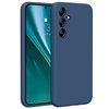 Etteri silikoninis dėklas Samsung Galaxy A35 5G tamsiai mėlynas