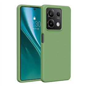 Etteri Silikonikotelo Xiaomi Redmi Note 13 5G:lle vaaleanvihreä