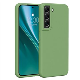 Etteri silikonikotelo Samsung Galaxy S22:lle vaaleanvihreä