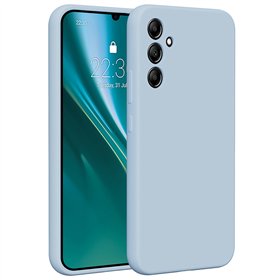 Etteri Silicone case for Samsung Galaxy A34 5G light blue