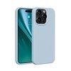Etteri Silicone case for iPhone 15 Pro Max 6,7&quot light blue