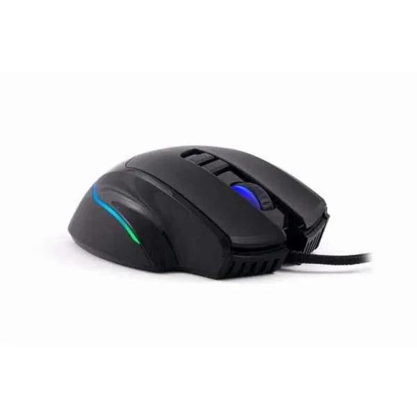 Žaidimų pelė CoolBox ProSwap Juoda Modulinis RGB