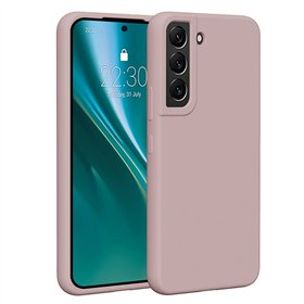 Etteri silikonikotelo Samsung Galaxy S22:lle vaaleanpunainen