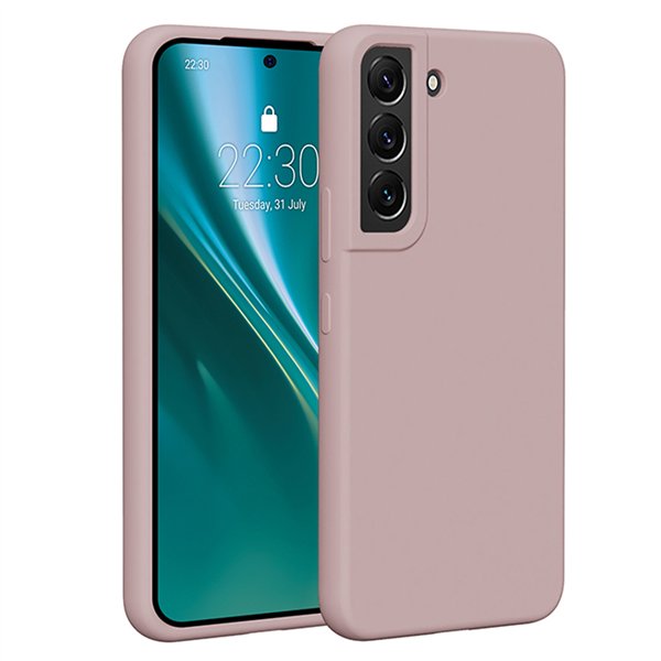 Etteri silikonikotelo Samsung Galaxy S22:lle vaaleanpunainen