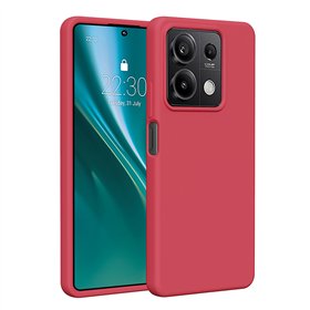Etteri silikonikotelo Xiaomi Redmi Note 13 5G vadelmalle