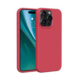 Etteri Silicone case for iPhone 12 / 12 Pro 6,1&quot raspberry