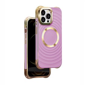 Circle Glam Mag case for iPhone 14 Pro 6,1&quot purple