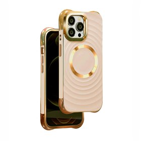 Circle Glam Mag case for iPhone 15 Pro 6,1&quot pink