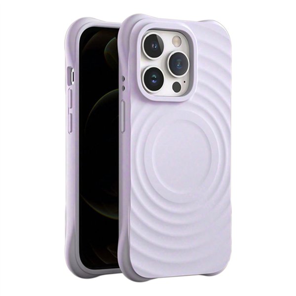 Circle Mag case for iPhone 15 6,1&quot light purple