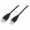 Удлинительный кабель TooQ FS20200M-B 1,8 m USB Чёрный 1,8 m