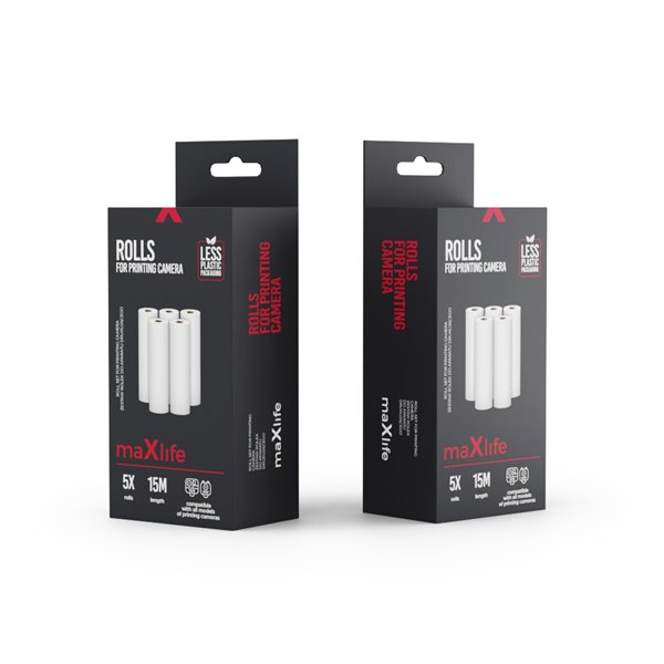 Набор рулонов Maxlife для печатной камеры