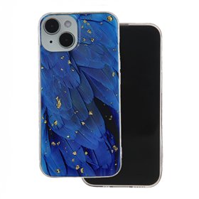 Zelta Glam vāciņš iPhone 11, zils