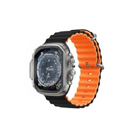 Devia strap Deluxe Sport6 for Apple Watch 38mm/ 40mm/ 41mm/ 42mm black orange