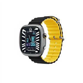 Devia strap Deluxe Sport6 for Apple Watch 44mm/ 45mm/ 46mm/ 49mm black yellow