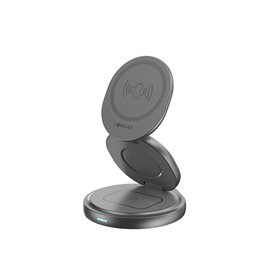 Forever MAWC-200 magnetic wireless charger 15W grey 3in1