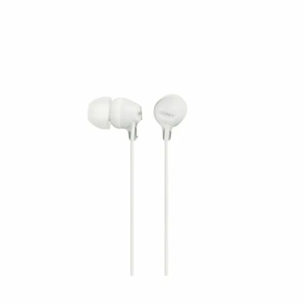 Headphones with Microphone Sony MDR-EX155AP White