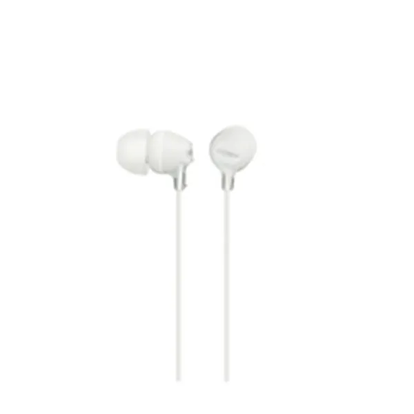 Headphones with Microphone Sony MDR-EX155AP White