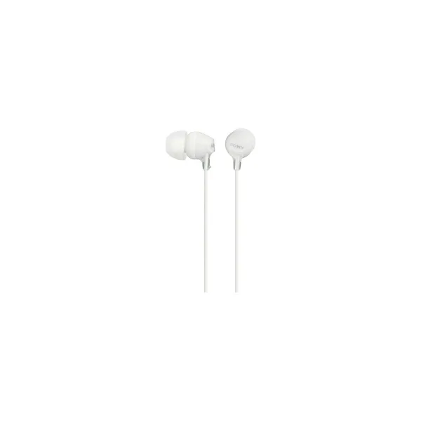Headphones with Microphone Sony MDR-EX155AP White