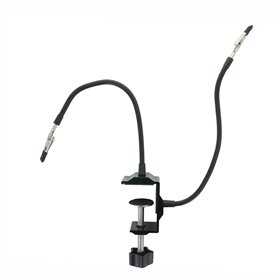 Soldering holder third hands help with 2 arms