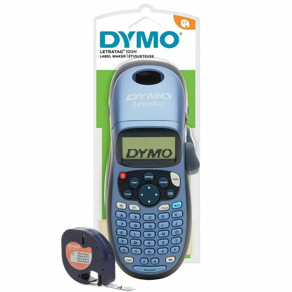 Manuaalinen etikettitulostin Dymo LT-100H + Tape Sininen