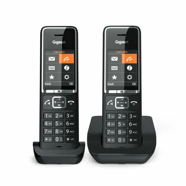 Belaidis telefonas Gigaset COMFORT 550 duo Juoda