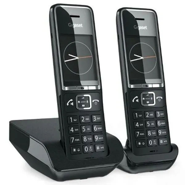 Belaidis telefonas Gigaset COMFORT 550 duo Juoda