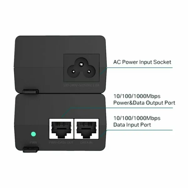 Инжектор PoE TP-Link TL-POE160S