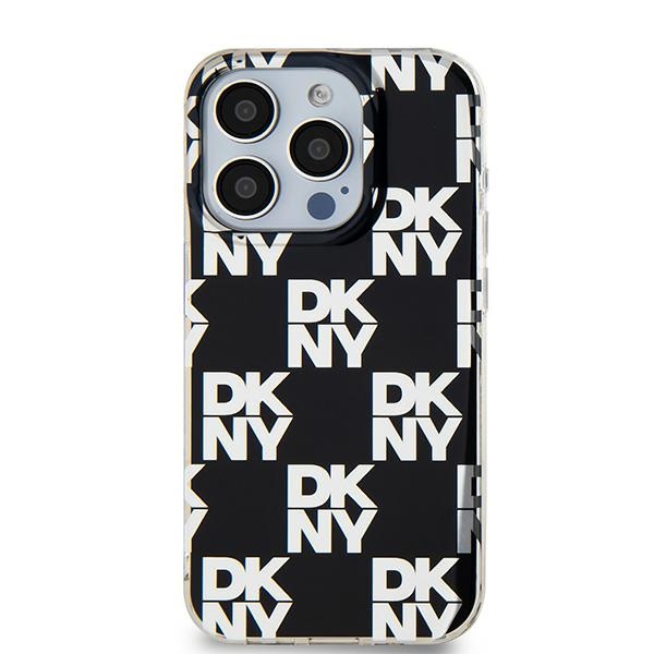 Чехол DKNY для iPhone 15 Plus 6,7" DKHCP15MHDLCEK, черный, HC PC TPU, клетчатый узор
