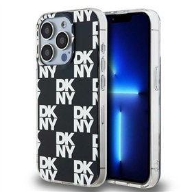 DKNY case for iPhone 15 Pro Max 6,7&quot DKHCP15XHDLCEK czarna HC PC TPU checkered pattern