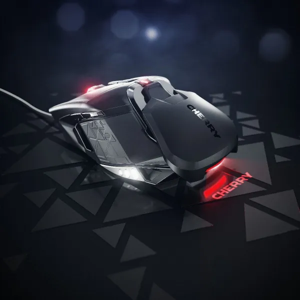 Žaidimų pelė Cherry MC 9620 FPS Juoda 12000 dpi