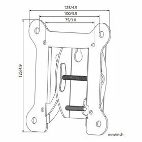 Подставка для ТВ Haeger WB-T27.020A 13" - 27"