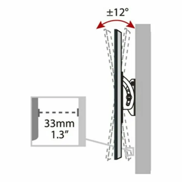 Подставка для ТВ Haeger 5608475 23" - 37"