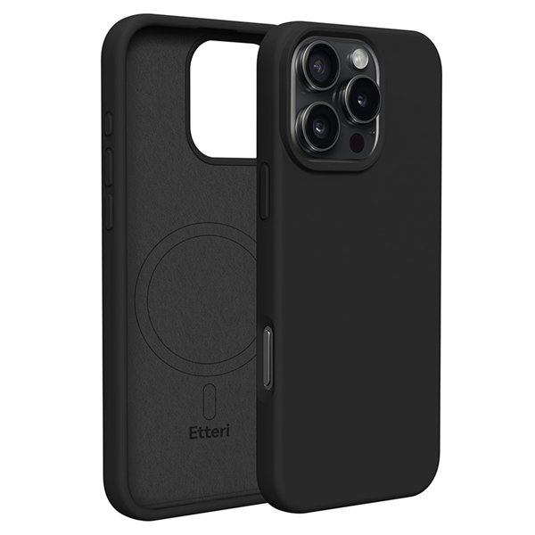 Etteri Silicone Mag case for iPhone 16 Pro Max 6,9&quot black