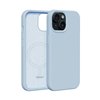 Чехол Etteri Silicone Mag для iPhone 15 6,1&quot светло-голубой