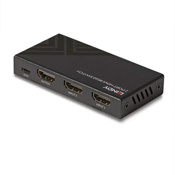 2-Port KVM jungiklis LINDY 8K60 38337