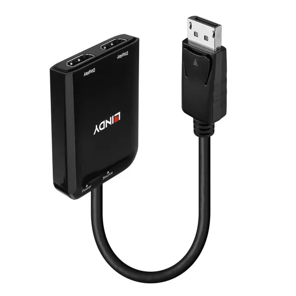 HDMI uz DVI adapteris LINDY Melns
