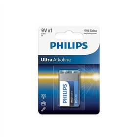 Battery PHILIPS 6LR61 9V Ultra Alkaline