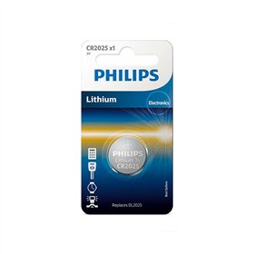 Baterija PHILIPS CR2025 ličio 1 vnt. Lizdinė pakuotė