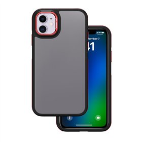 Чехол Crystal Black для iPhone 11 красный