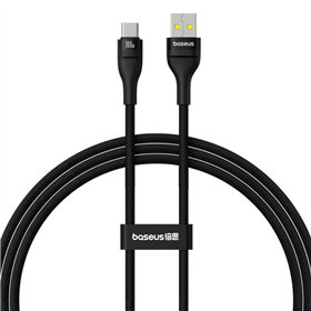 Baseus Flash 2 Charging Cable USB to USB-C 100W 1m Cluster Black