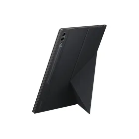 Išmanusis zomšos dėklas, skirtas „Samsung Galaxy A34 5G“, juodas