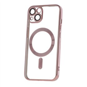 Color Chrome Mag case for&nbsp;iPhone 16e rose gold