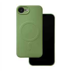 Simple Color Mag case for iPhone 16e light green
